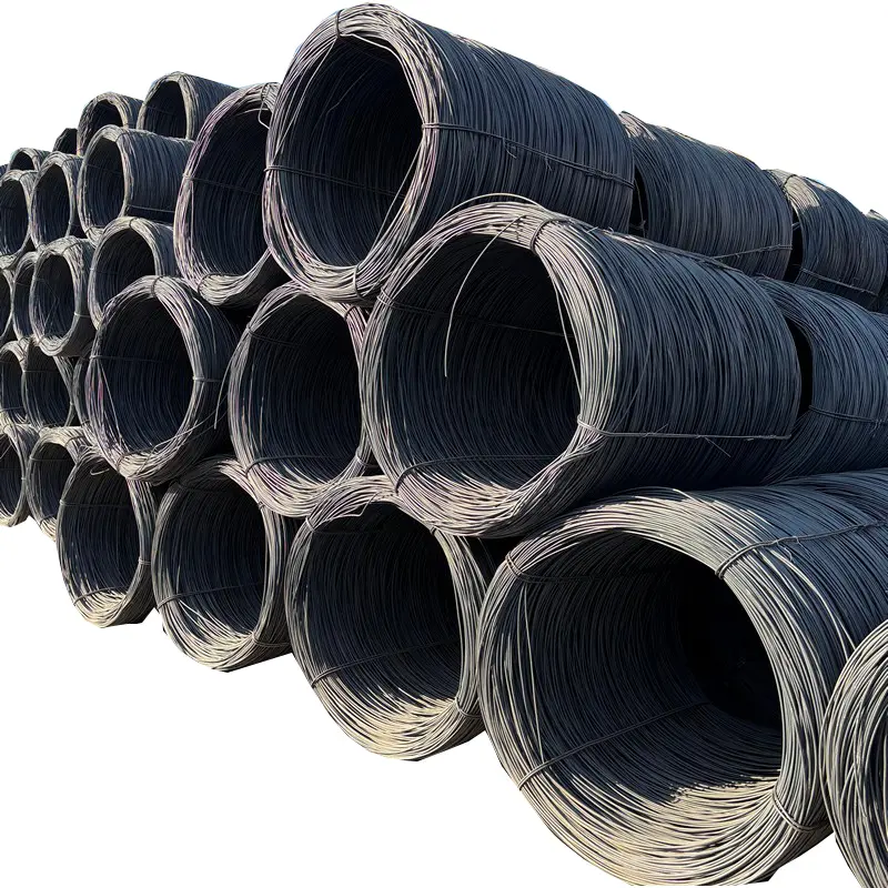 Factory Supply SAE1006/1008/1012/1022 Steel Wire Rod