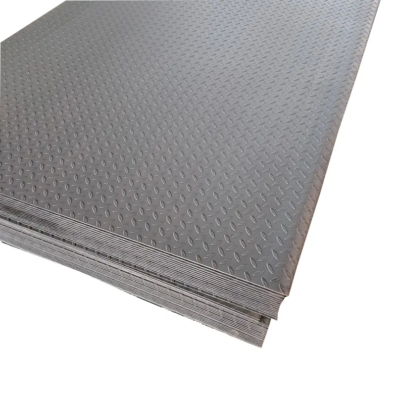 Factory Low Price Checkered Steel Plate Steel Coil