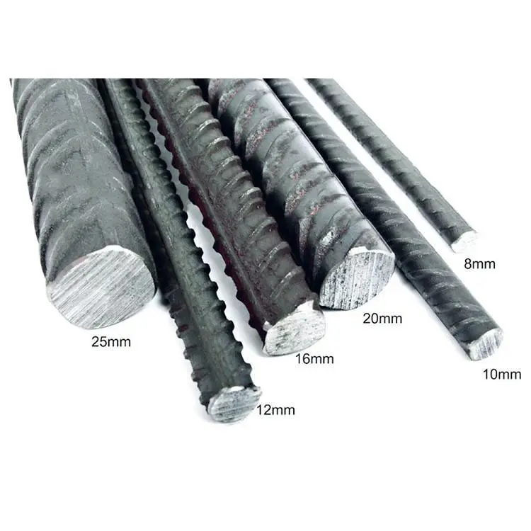Wholesale 6mm 8mm 10mm 12mm 16mm 20mm Hot Rolled Deformed Steel Bar Iron Rod for Construction Hrb400 Hrb500 B500b Steel Rebar