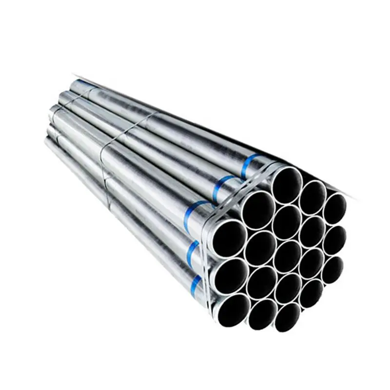 Galvanized Steel Pipe steel Round Pipe square Pipe Steel Welding Galvanized Iron Pipe Price API Hot Rolled ERW Fluid Pipe 6-60mm