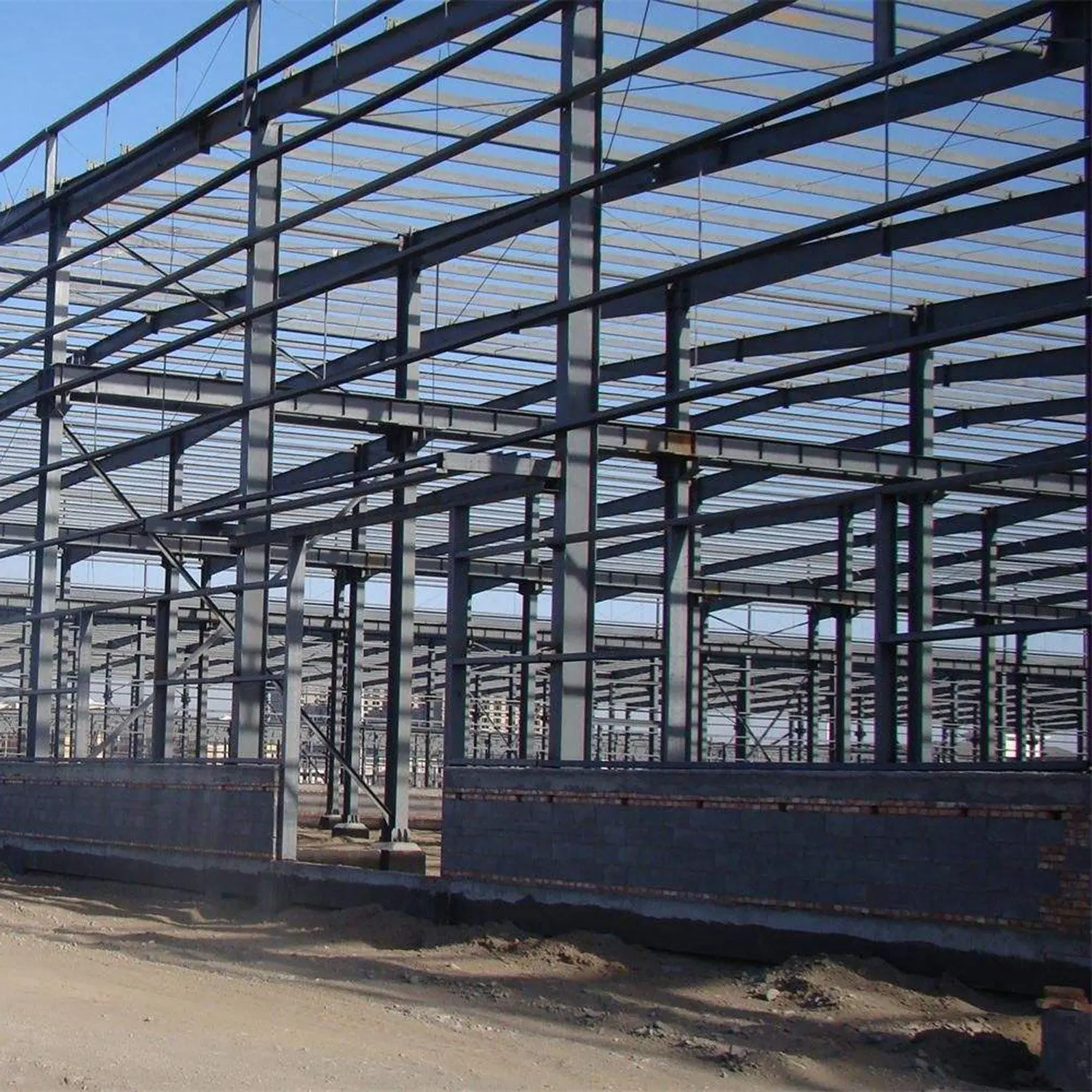 Fast Shipping Verified Supplier Prefab Construction Material Steel Structure Building Workshop