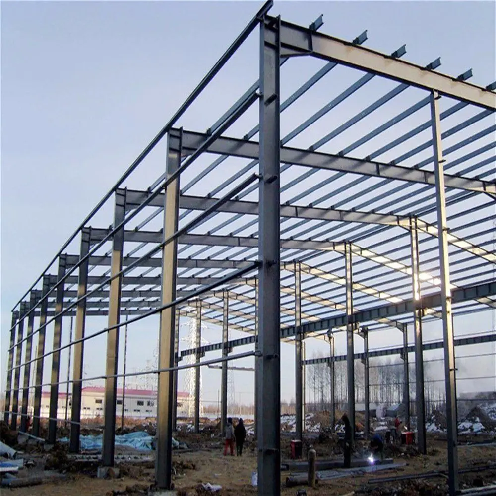 Prefab Build Metal Frame Steel Structure Storage Or Cold Storage Warehouses For Efficient Product Organization